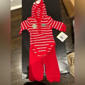 Little Me Christmas set, NWT, size 3mo